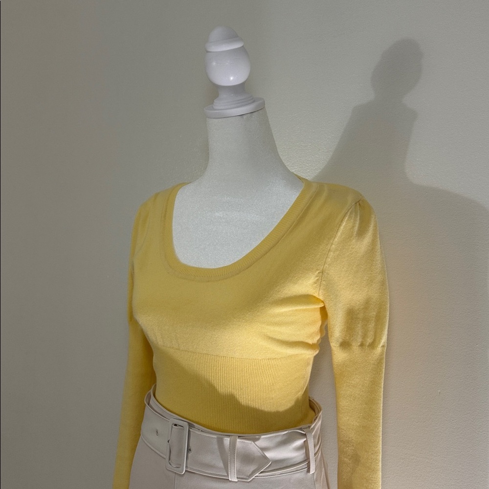 Dots Yellow Women's Top